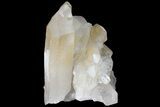 Wide Quartz Crystal Cluster - Brazil #121416-1